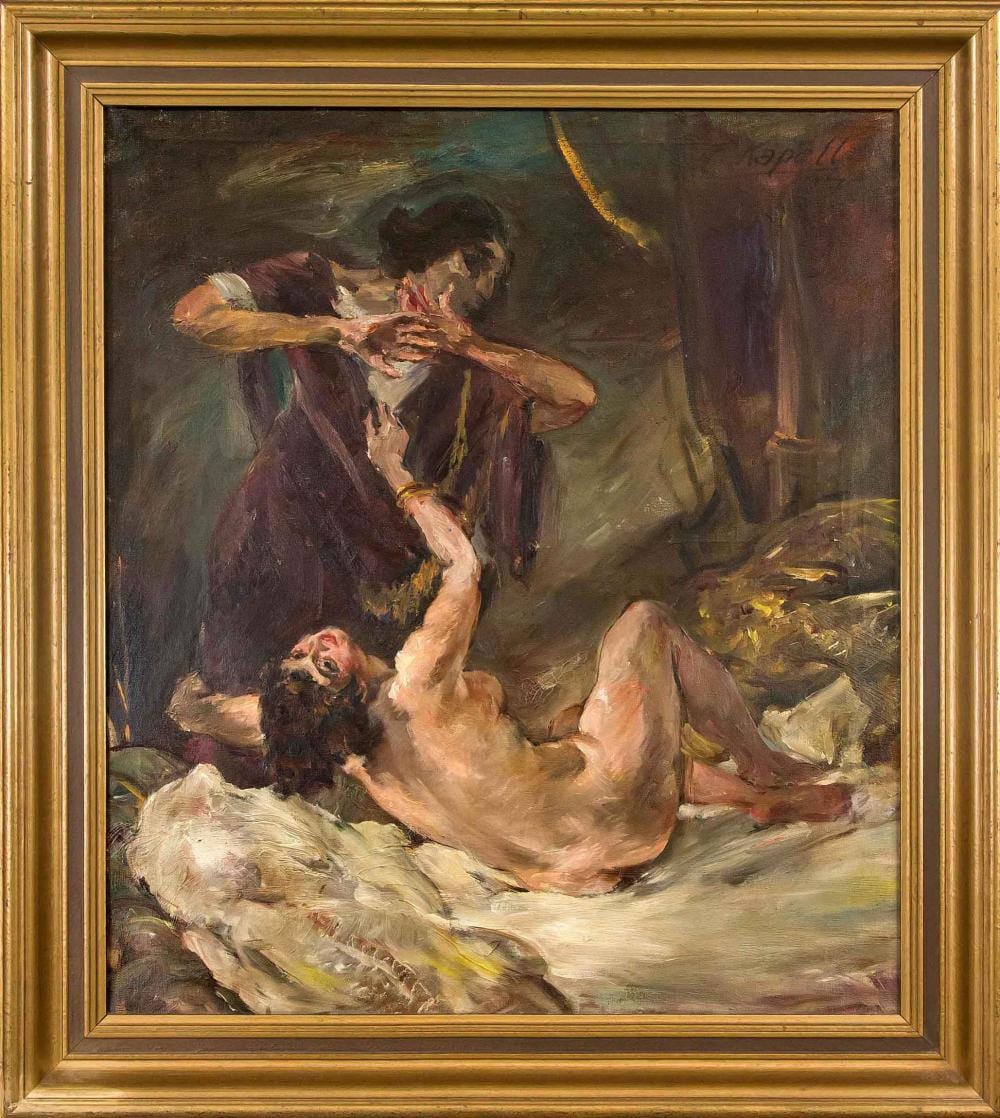 Paul Kapell comparable auction result: paul kapell 1876 1943 paint
