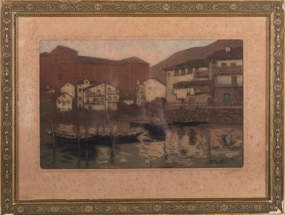 pierre labrouche bayonne francia 1876 1956 t tulo vista de puer · Arte Subastas Bilbao · 2021-05-26 Pierre Labrouche comparable auction result: pierre labrouche bayonne francia 1876 1956 t tulo vista de puer