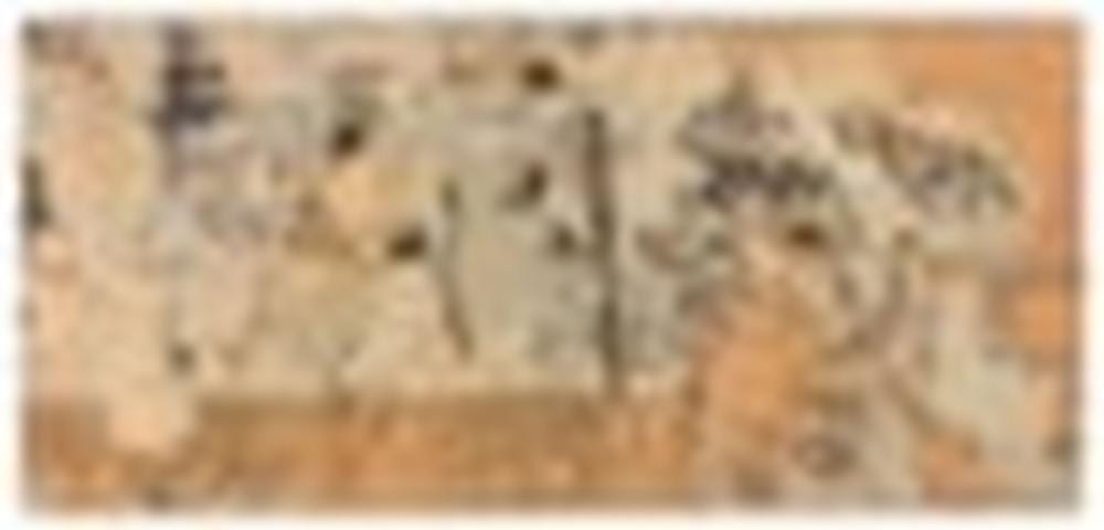 François Dufrêne comparable auction result: fran ois dufr ne 1930 1982 untitled d collage on paper on canvas 24 x 52