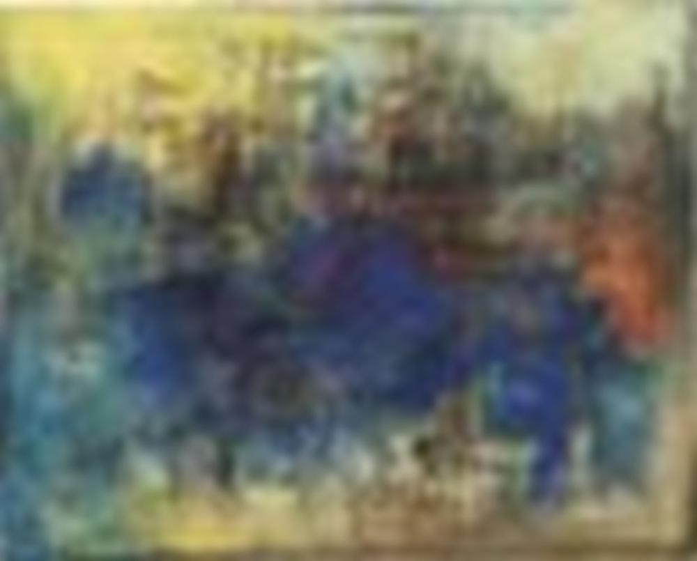 Zao Wou-Ki (ZHAO WUJI, 1920-2013) Port - 29.04.52 oil on canvas 73.5 x 92.5 comparable sale