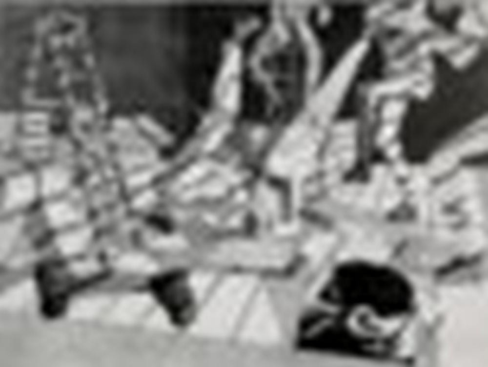Avery Singer (B. 1987) Dancers Around An Effigy To Modernism acrylic on can comparable sale