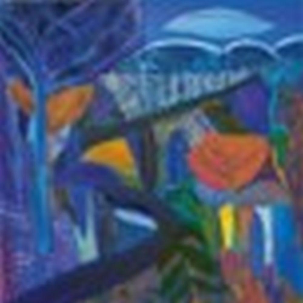 Matthew Wong (1984-2019) NIGHT 2 oil on canvas 152.5 x 152.5 cm. (60 x 60 i comparable sale