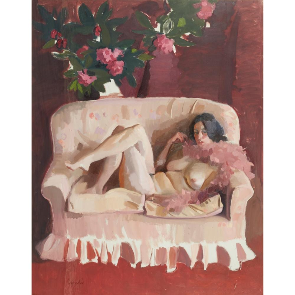 Alexander Goudie comparable auction result: alexander goudie scottish 1933 2004 la vie en rose