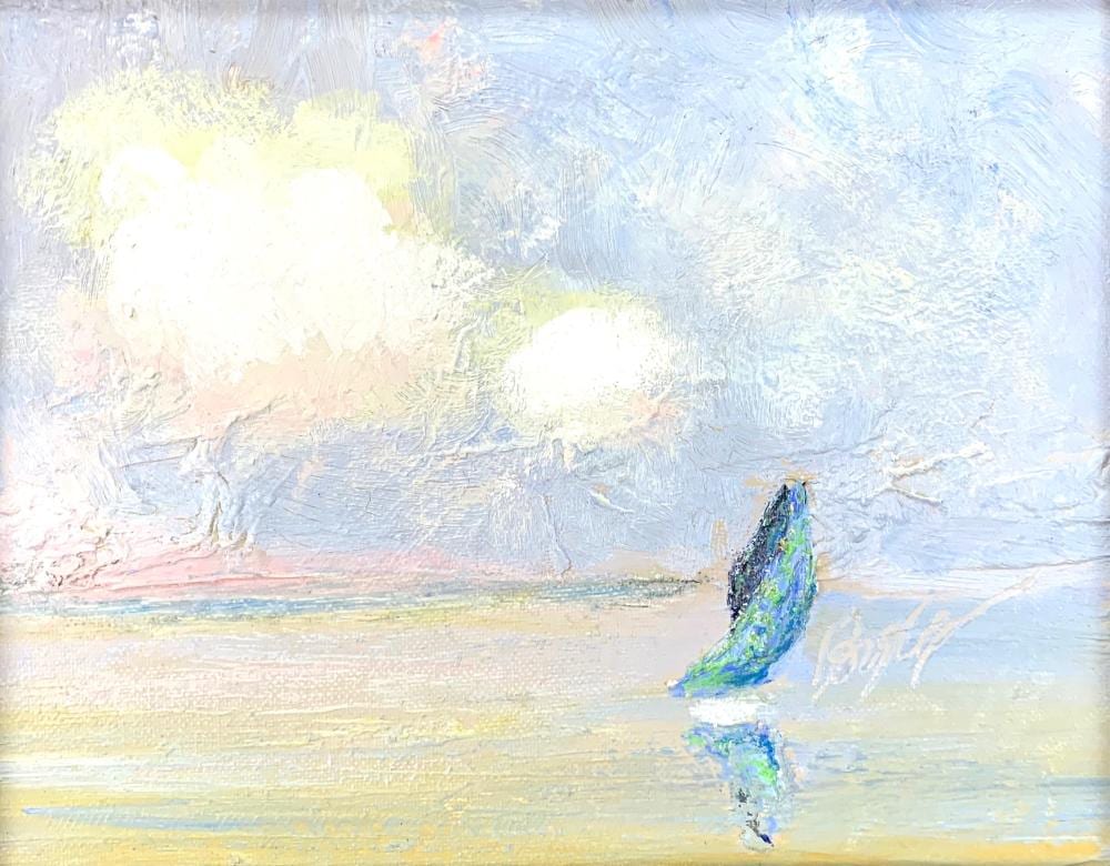 Kevin Doyle comparable auction result: kevin doyle 1942 monomoy mist oil on panel