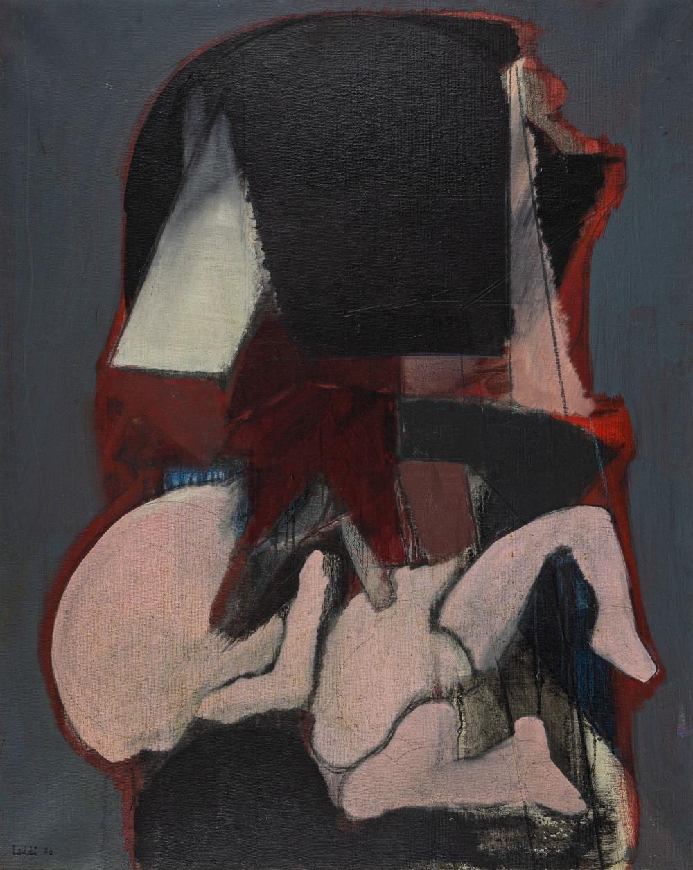 Piero Leddi comparable auction result: piero leddi maternit