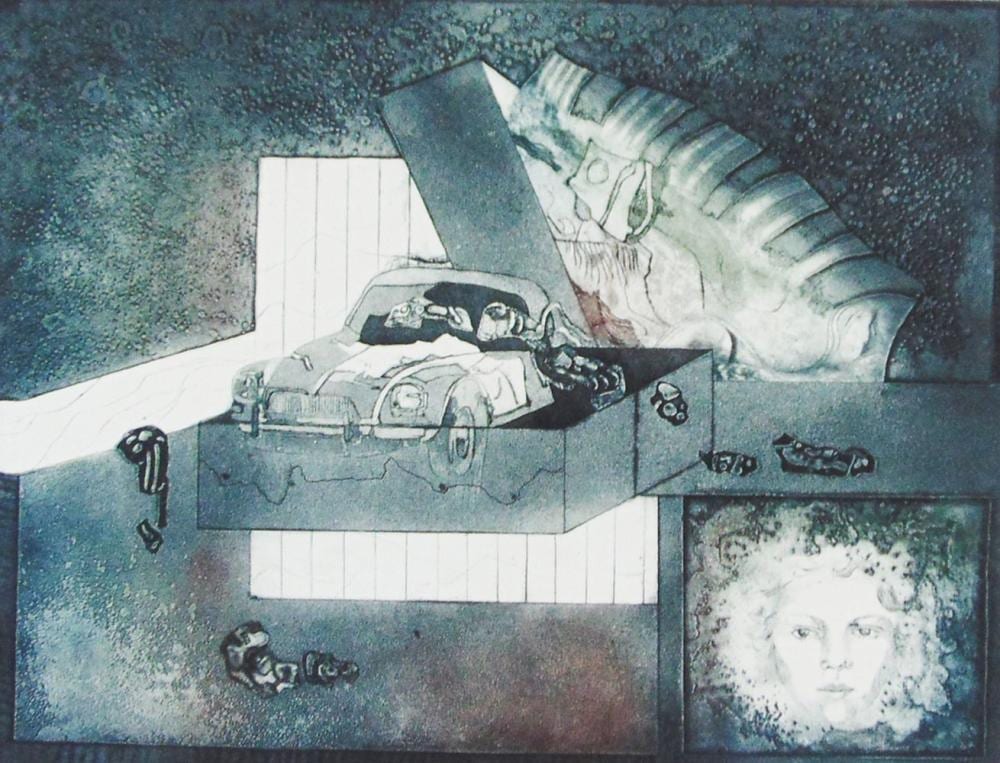 Teresa Gancedo comparable auction result: teresa gancedo etching