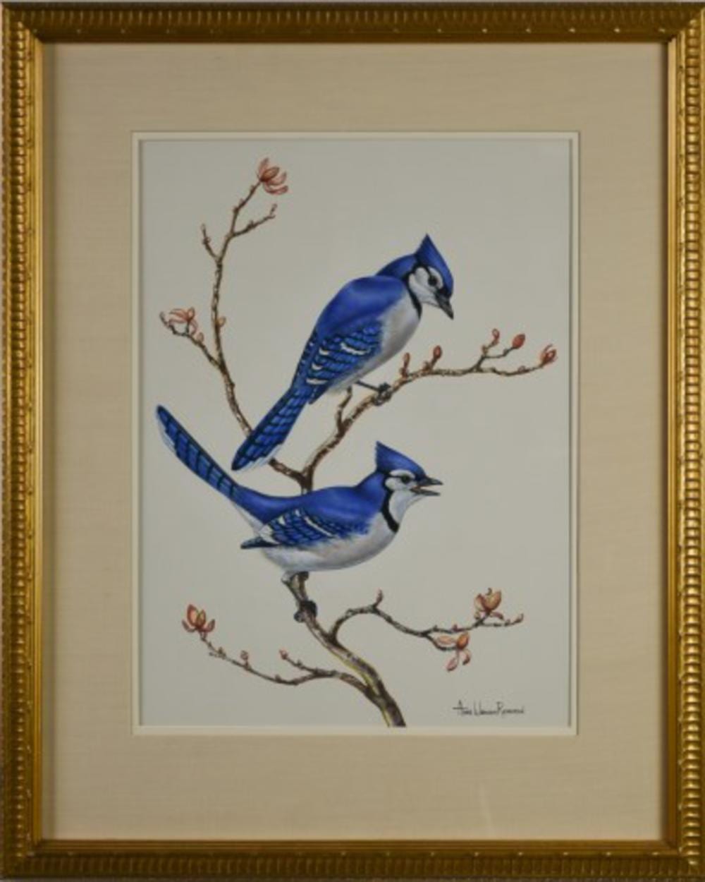 Anne Worsham Richardson comparable auction result: anne worsham richardson original watercolor