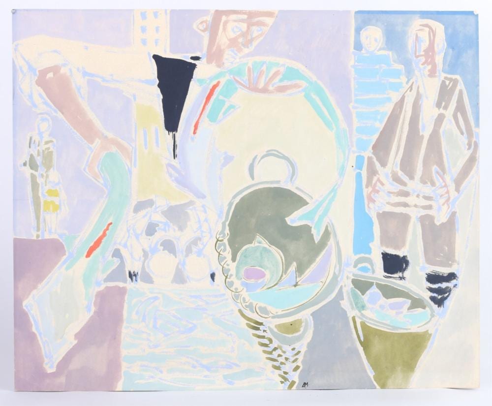 Eric Malthouse comparable auction result: eric malthouse 1914 1997