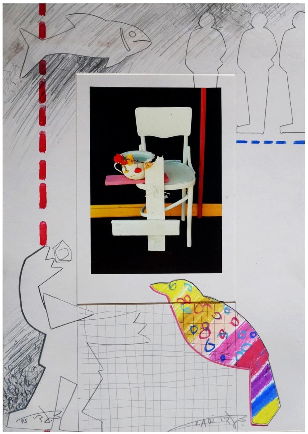Yitzhak Adi comparable auction result: itzik adi israeli 1940 1998