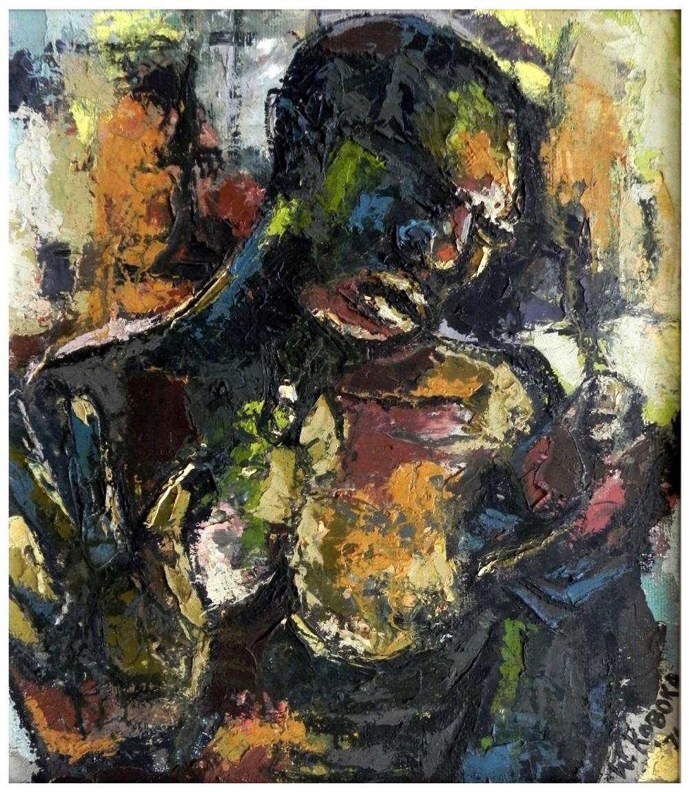 welcome mandla koboka south african 1941 1997 · Yair Art Gallery · 2021-05-29 Welcome Koboka comparable auction result: welcome mandla koboka south african 1941 1997