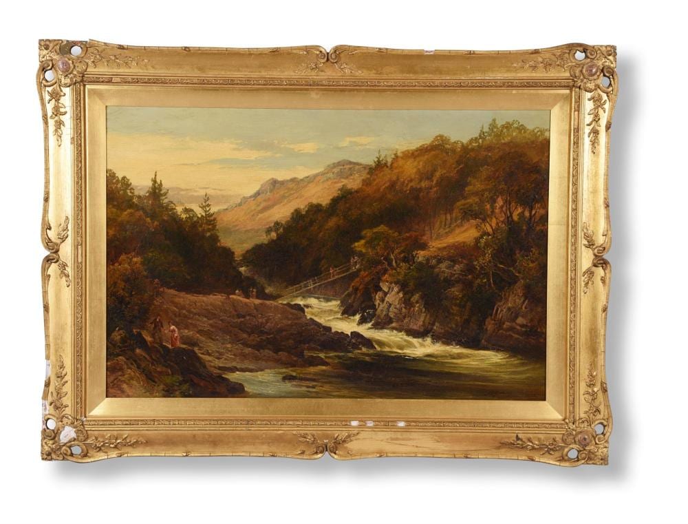 james stephen gresley british 1829 1908 the waterfall · Dreweatts 1759 Fine Sales · 2021-06-15 James Stephen Gresley comparable auction result: james stephen gresley british 1829 1908 the waterfall