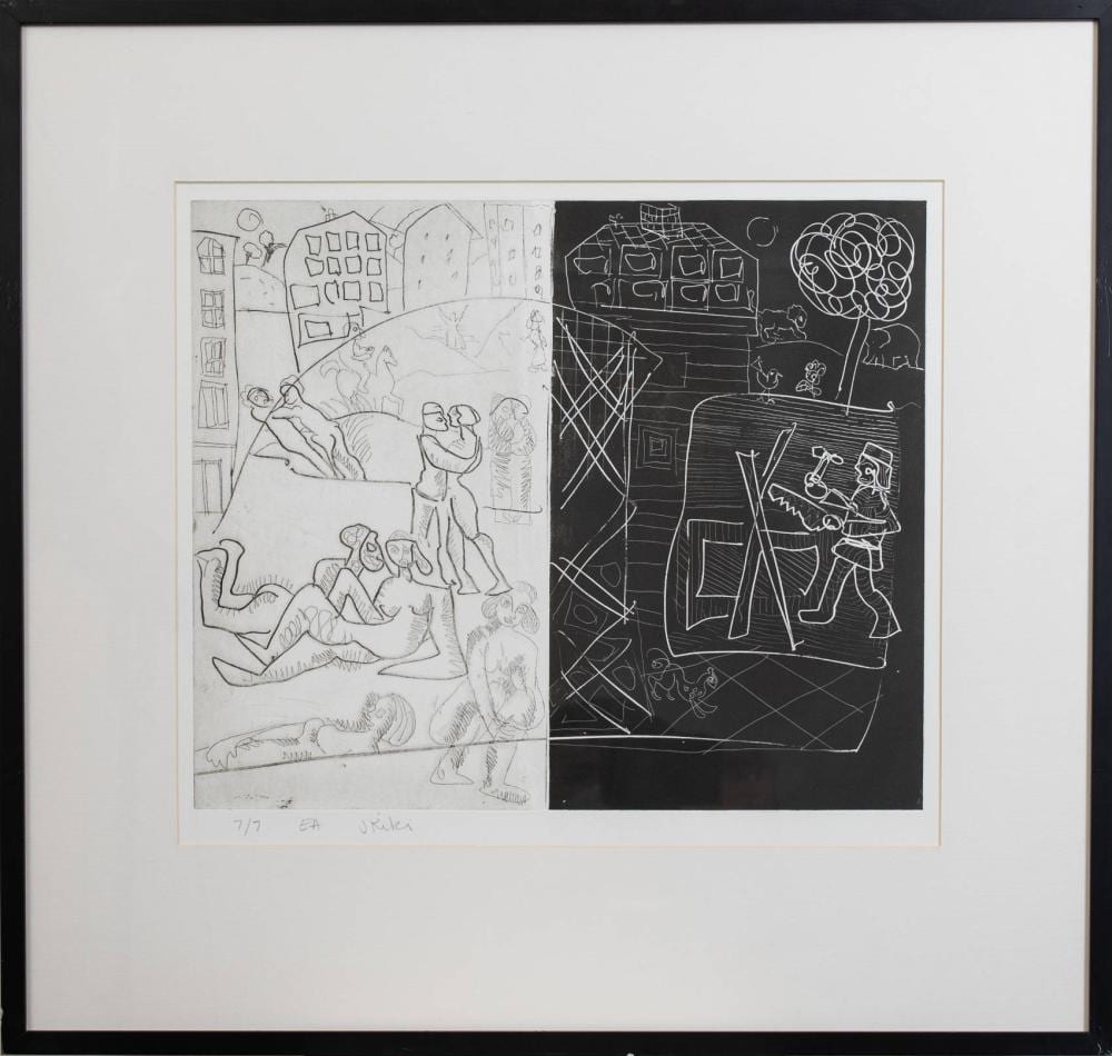 John Kiki comparable auction result: john kiki british performing figure pacis visio