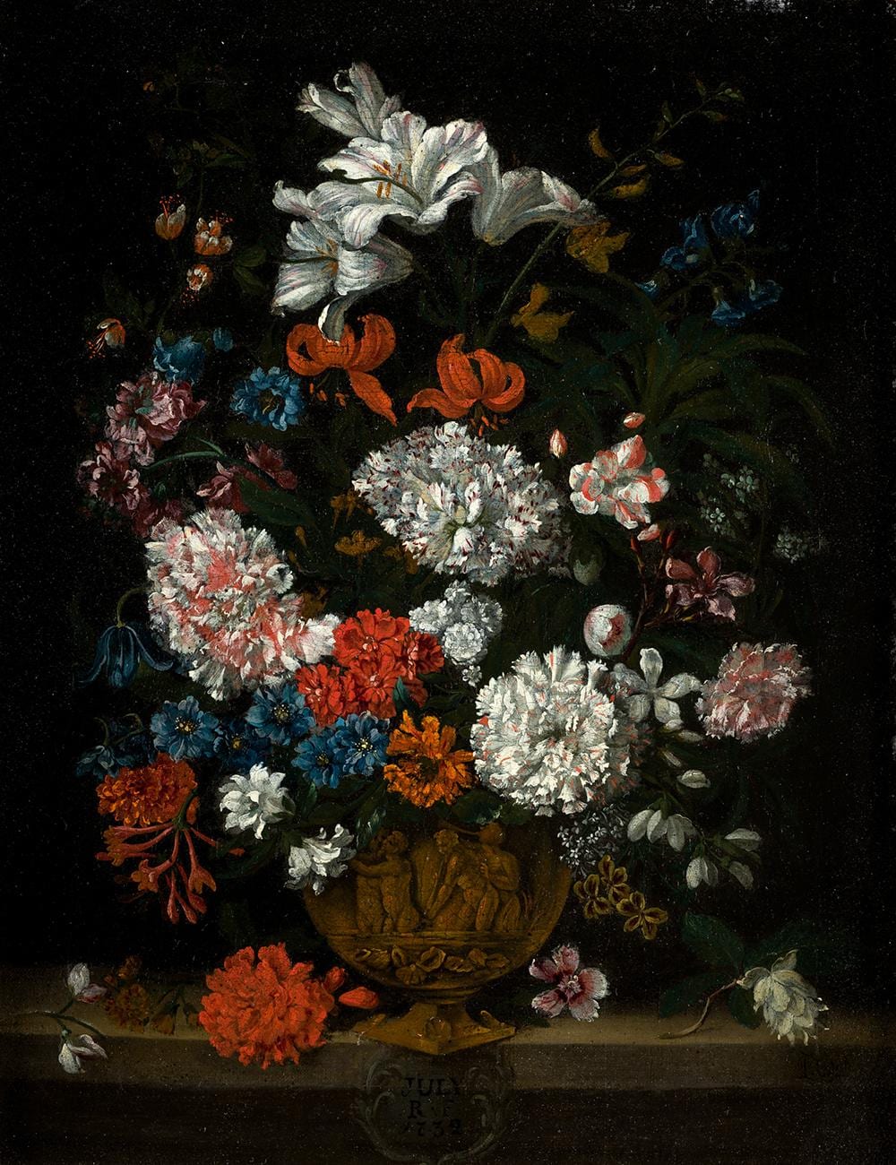 pieter casteels iii 1684 1749 flowers 1732 · Ansorena · 2021-06-16 Pieter Casteels III comparable auction result: pieter casteels iii 1684 1749 flowers 1732