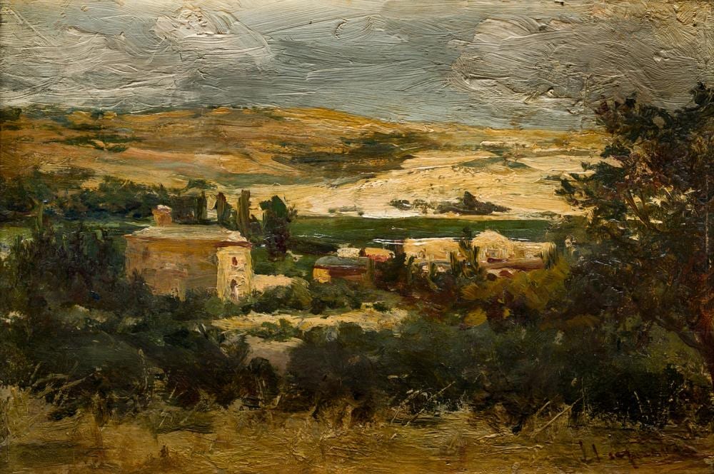 José Lupiáñez y Carrasco comparable auction result: jos lupi ez y carrasco 1864 1938 hermitage of the angel toledo