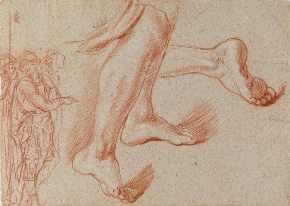 Il Volterrano comparable auction result: il volterrano 1611 1689 study for the crown of thorns