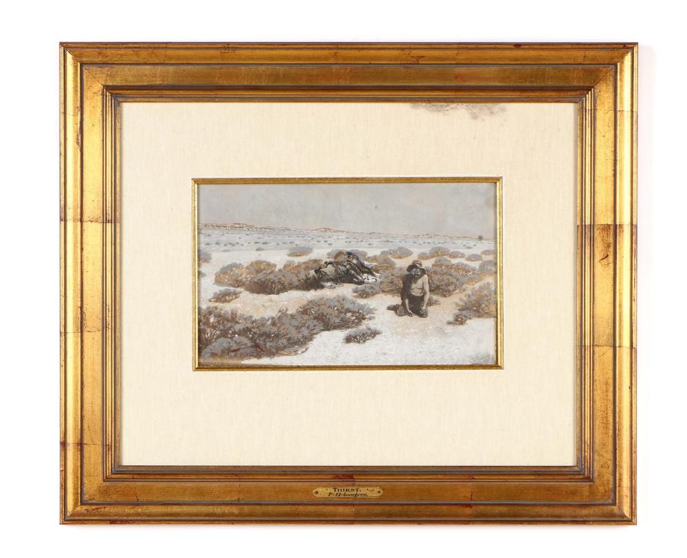 Fernand Harvey Lungren comparable auction result: fernand harvey lungren american 1857 1932