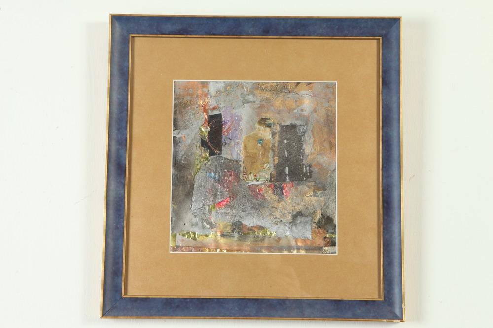 Gladys Hack Goldstein comparable auction result: gladys hack goldstein american b 1918 abstract signed lower right collage