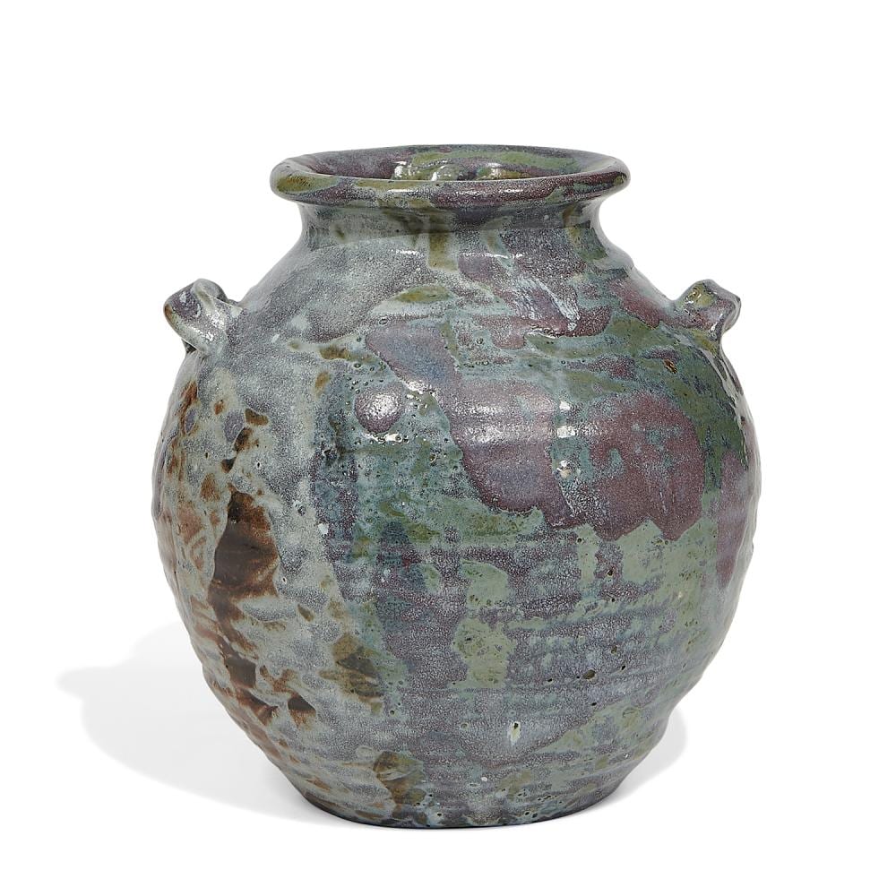 Eugene Lion comparable auction result: eugene lion 1867 1945 two handled vase 7 dia x 7 1 2 h