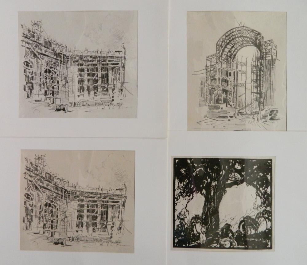 Cadwallader Washburn comparable auction result: 4 american prints