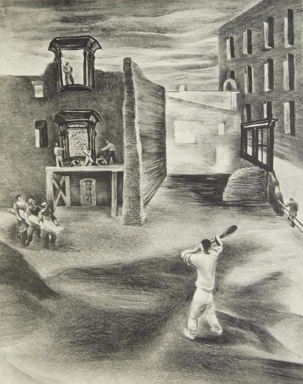 Ruth Chaney comparable auction result: ruth chaney lithograph