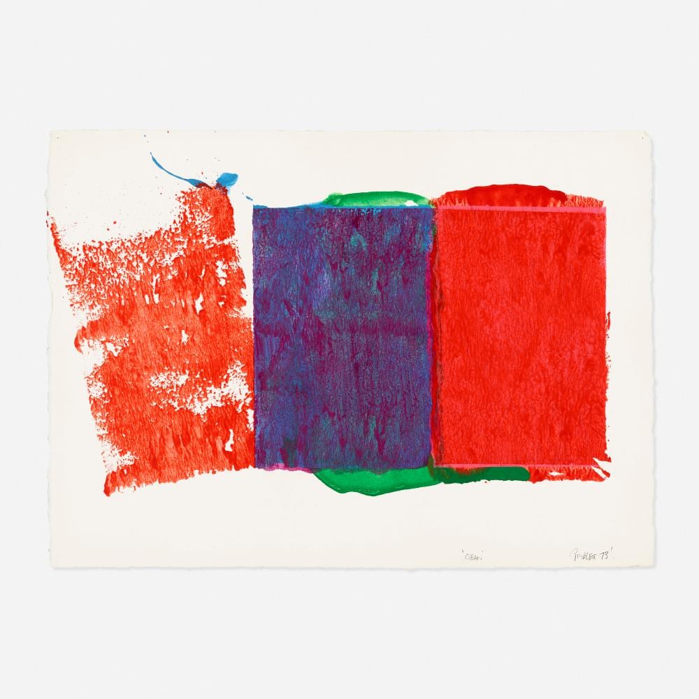 Max Gimblett comparable auction result: max gimblett clean