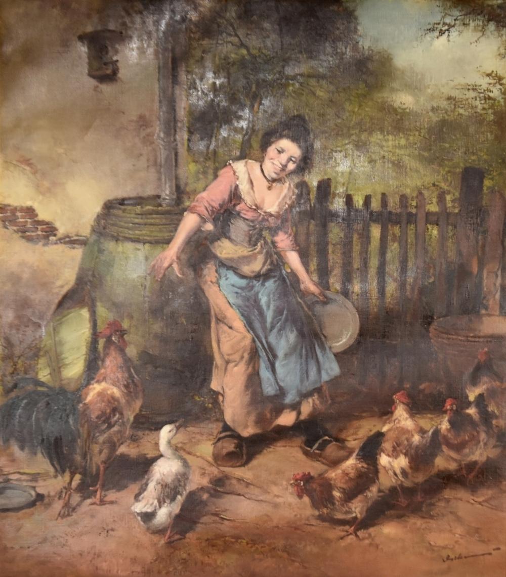 G. Dickmeis comparable auction result: dickmeis magd mit h hnern und ente