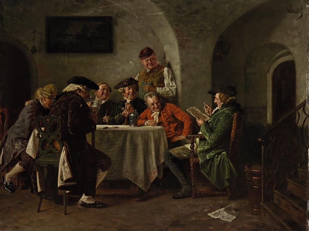 Wilhelm Löwith comparable auction result: ein am santer brief