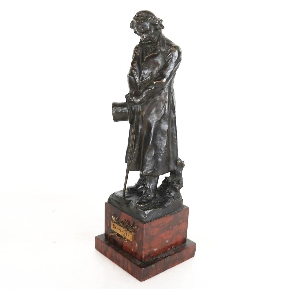 Hans (1873) Müller comparable auction result: hans muller sculpture of beethoven
