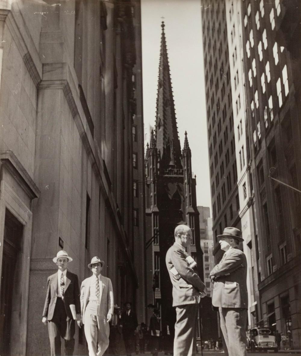 lucien aigner american hungarian 1901 1999 untitled wall street c 1940 · Hindman · 2021-06-17 Lucien Aigner comparable auction result: lucien aigner american hungarian 1901 1999 untitled wall street c 1940