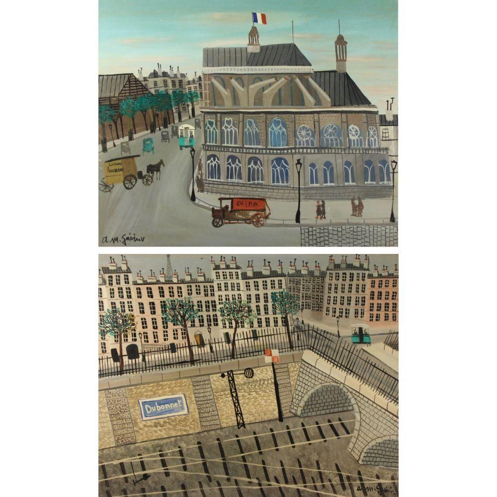 Armand Marie Guerin comparable auction result: armand marie guerin french 1913 1983