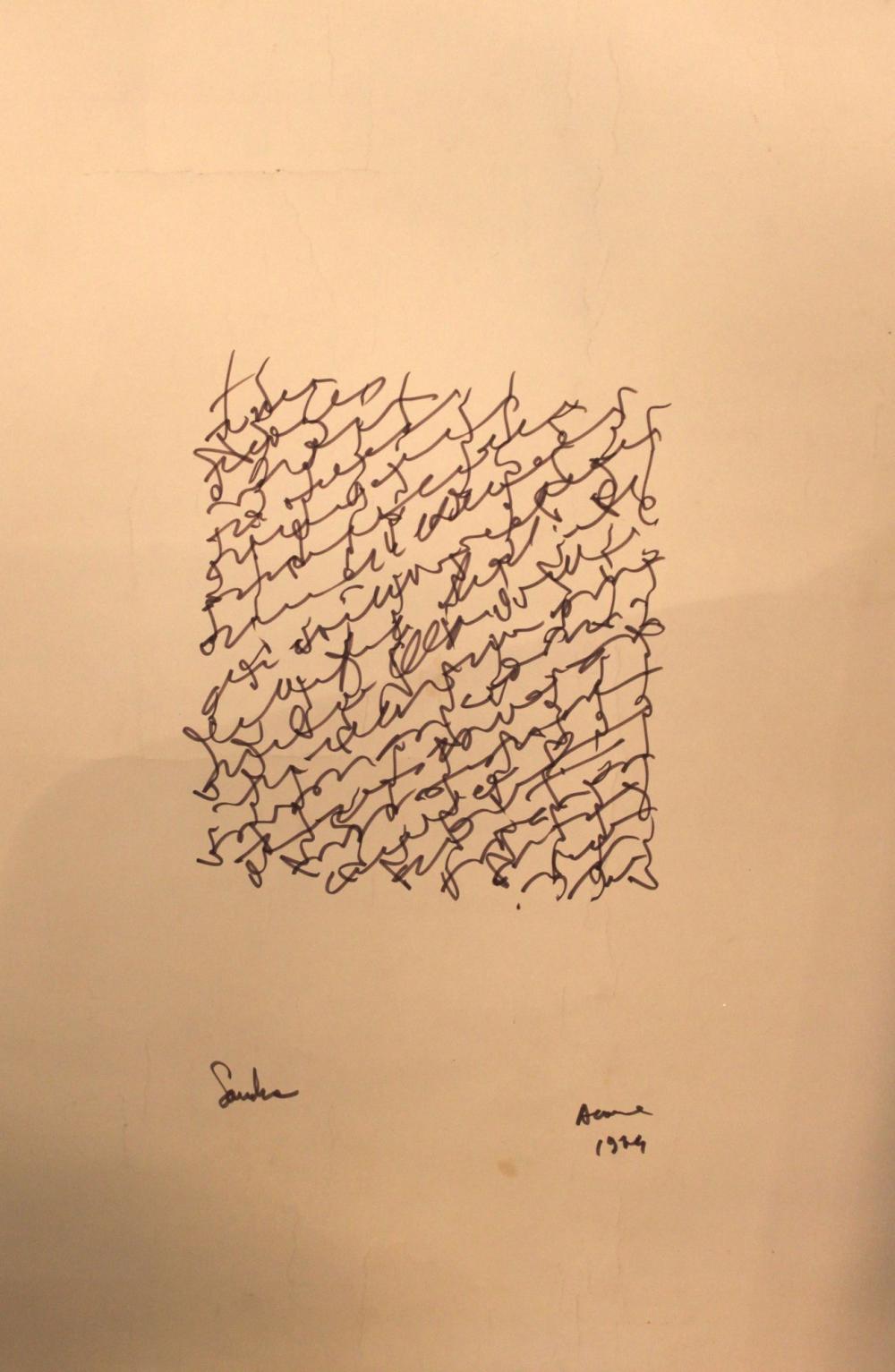Vincenzo Accame comparable auction result: vincenzo accame loano 1932 milano 1999