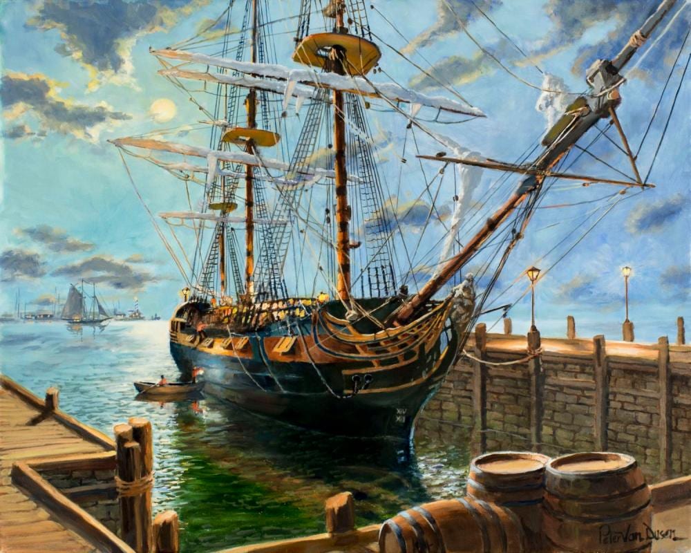 Peter Van Dusen comparable auction result: peter van dusen az ny b 1929 oil painting