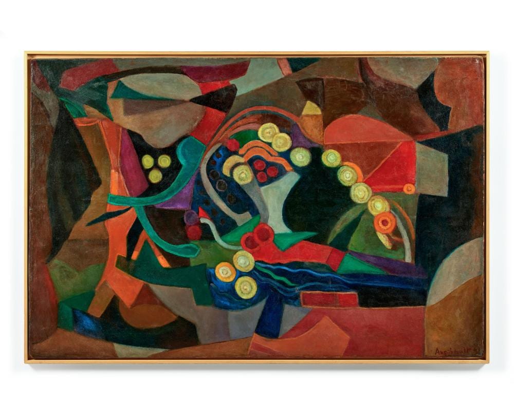 François Angiboult comparable auction result: h l ne d oettingen dite fran ois angiboult 1887 1950 composition huile sur toile