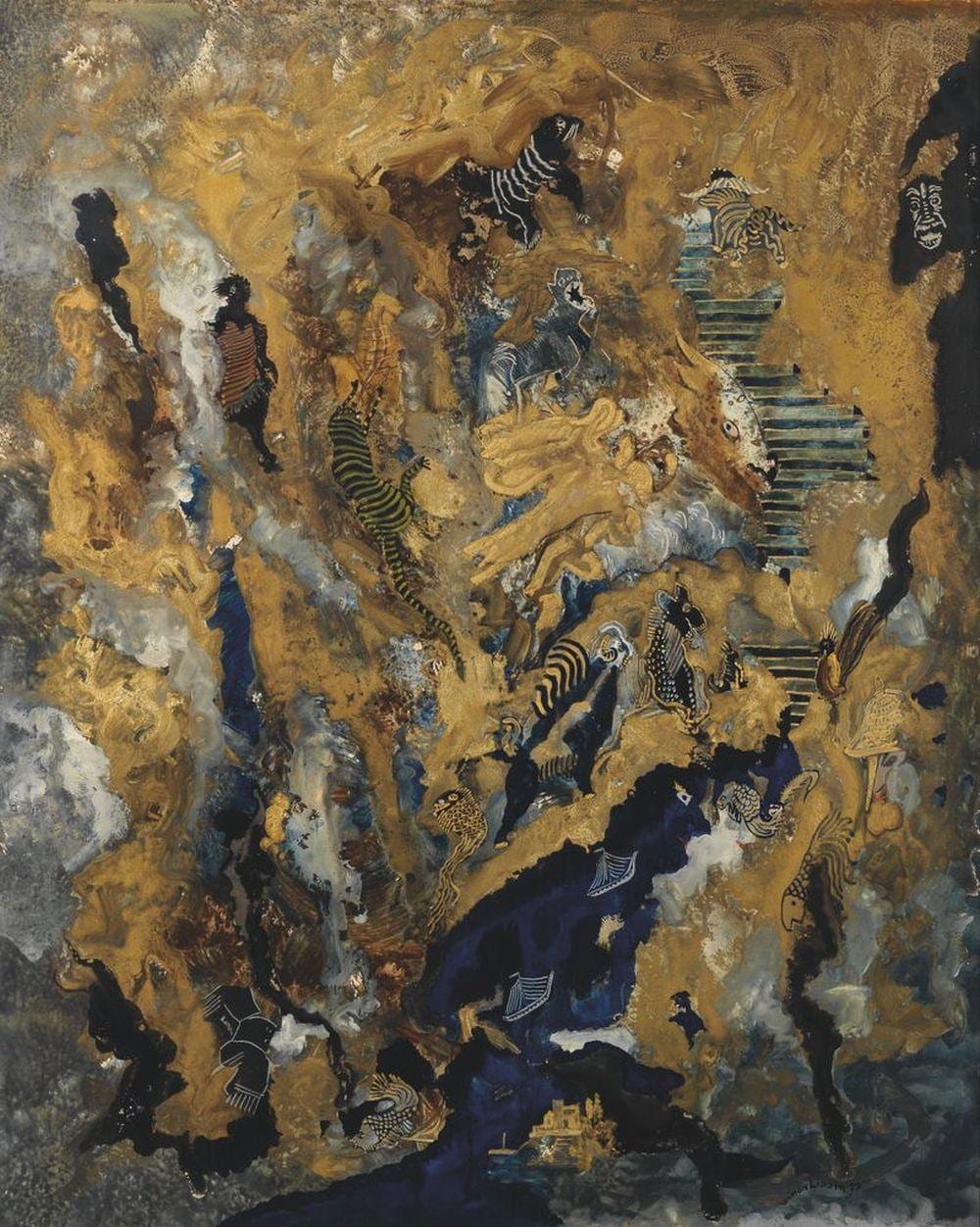 Simon Lissim comparable auction result: simon lissim 1900 1981 ascent to heaven