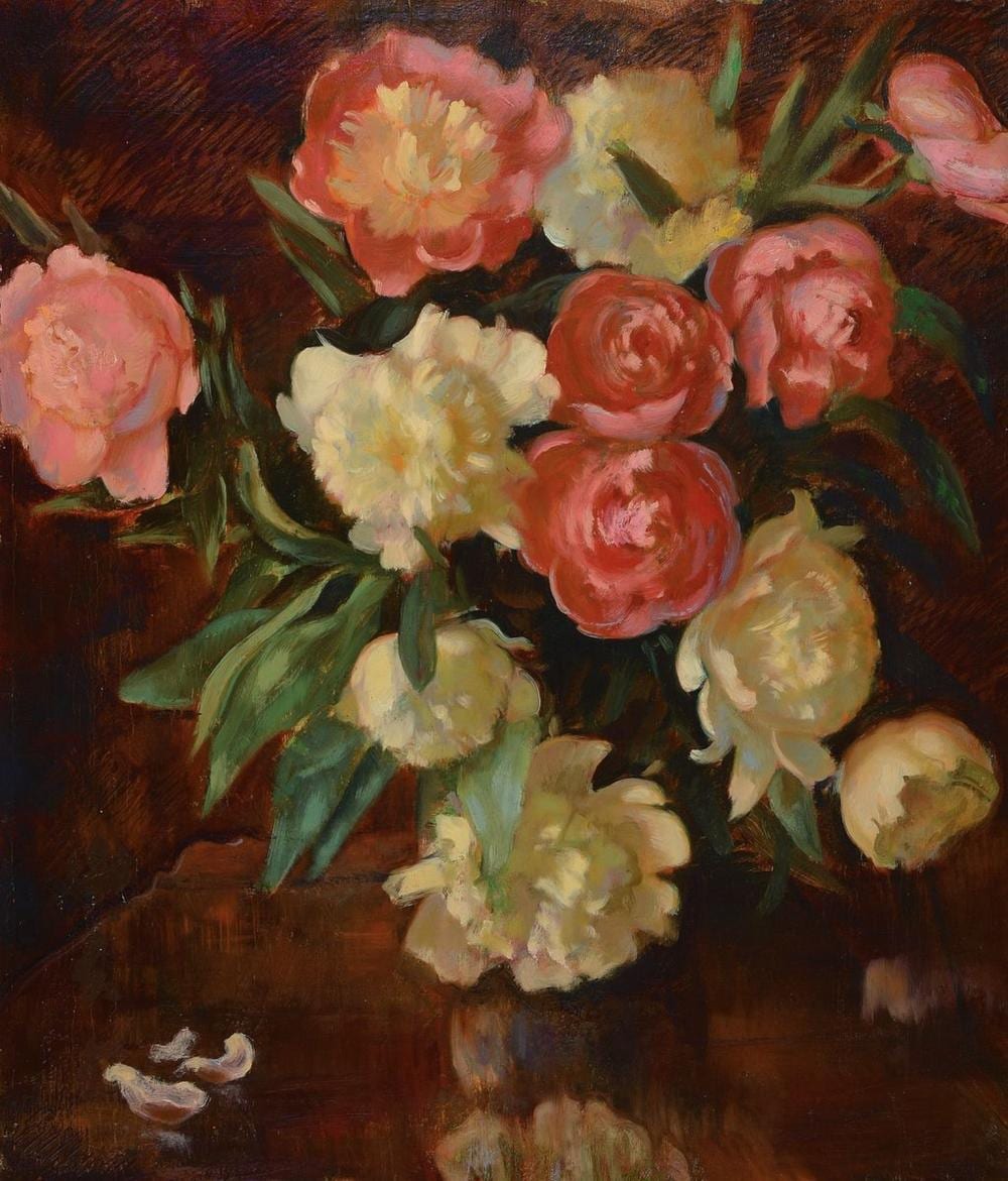 Hermann Croissant comparable auction result: hermann croissant 1897 1963 landau still life with