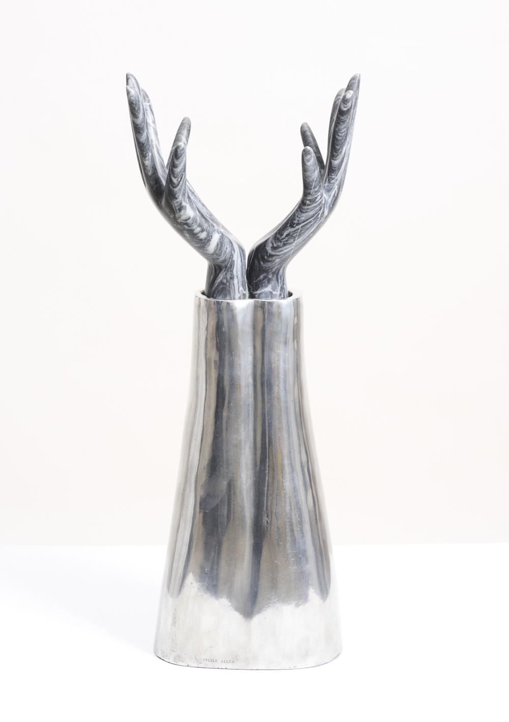 Nicole Allen comparable auction result: nicole allen born 1967 reaching up 2011 cast aluminium and marble a p ed of 5