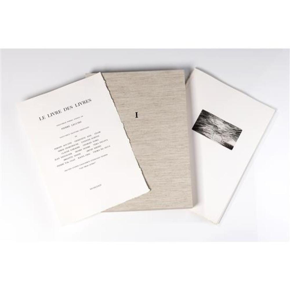 Pierre Lecuire comparable auction result: pierre lecuire 1974 1982 and various artists le livre des livres i 1974