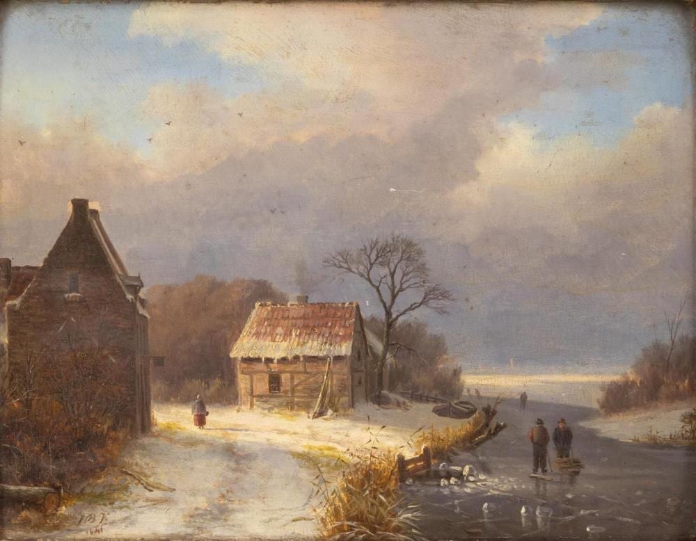 J. B. Klombeck comparable auction result: hollandse school 19e eeuw