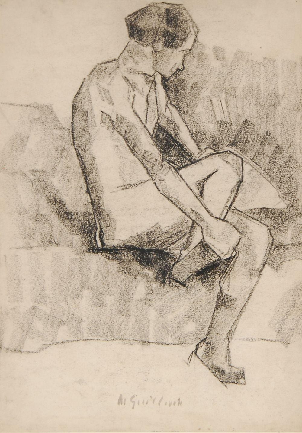 Marthe Guillain comparable auction result: marthe guillain 1890 1974 nude on sofa