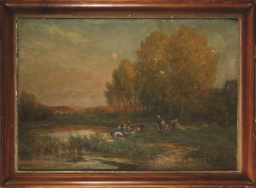 François Richard de Montholon comparable auction result: fran ois richard de montholon 1856 1940 les lava