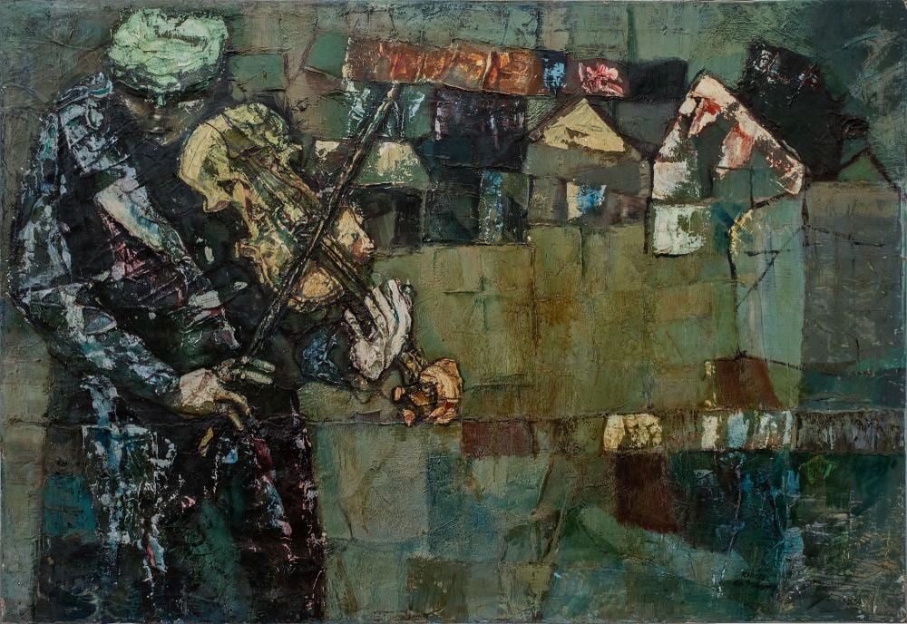 Gershon Knispel comparable auction result: gershon knispel fiddler