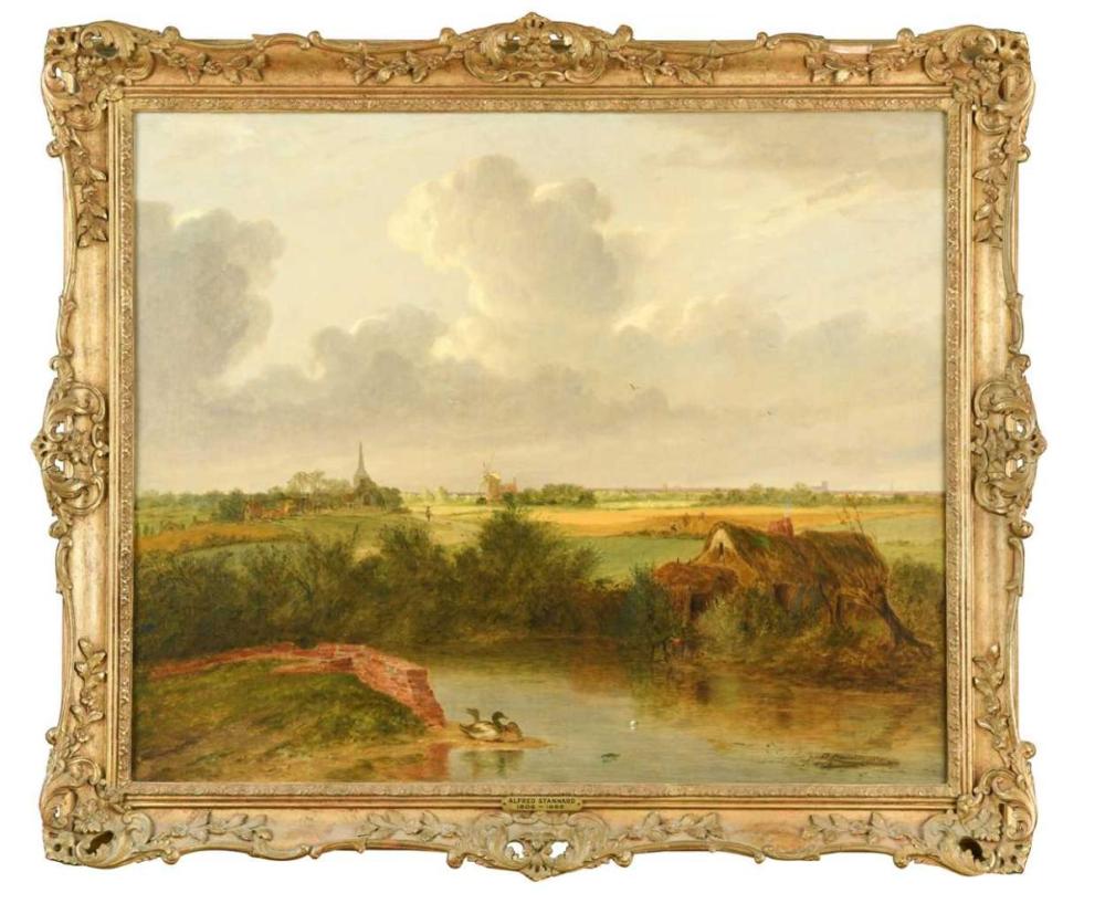 Alfred Stannard comparable auction result: alfred stannard british 1806 1889