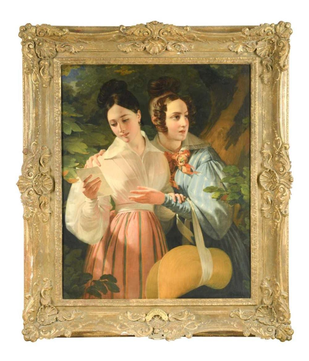 Claude-Marie Dubufe comparable auction result: claude marie dubufe french 1790 1864