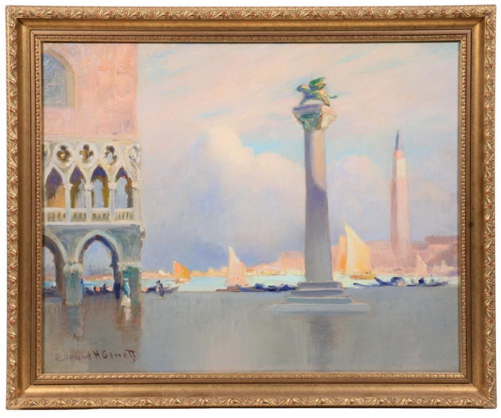 Edmund Henry Garrett comparable auction result: edmund henry garrett ma ny 1853 1929