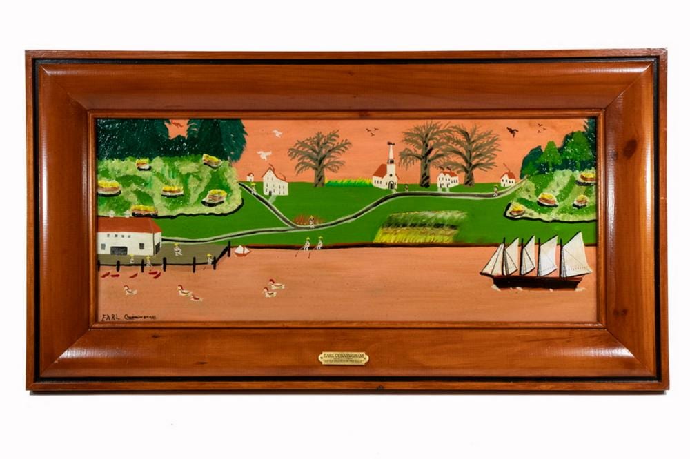 Earl Cunningham comparable auction result: earl cunningham me fl 1893 1977