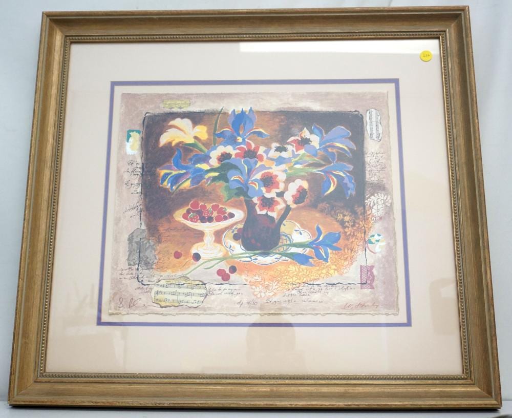 Alexander Galtchansky comparable auction result: wissotzky alexander serigraph