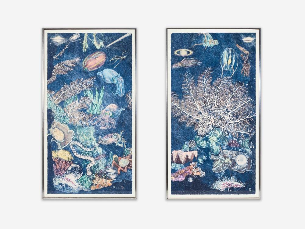 Ann McCoy comparable auction result: ann mccoy the night sea i and ii