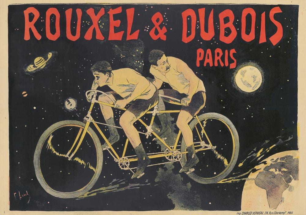 rouxel dubois ca 1894 · Poster Auctions International Inc · 2021-07-20 Ferdinand Lunel comparable auction result: rouxel dubois ca 1894