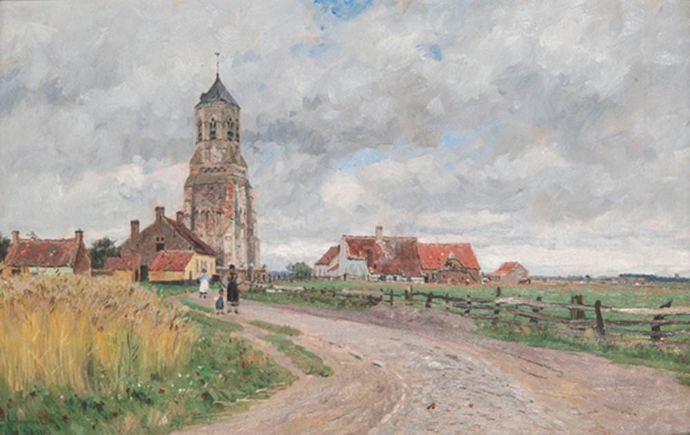 Johannes Martin Grimelund comparable auction result: johannes martin grimelund landscape