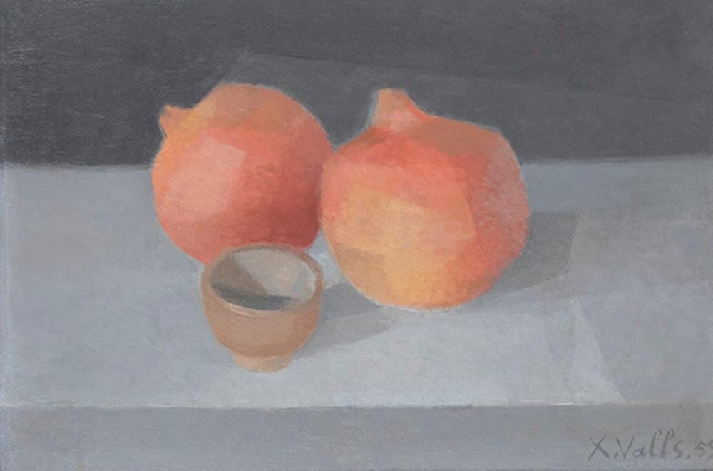 Xavier Valls Subira comparable auction result: xavier valls still life of pomegranates